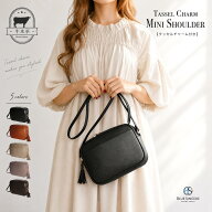 【累計3万個突破の売れ筋モデル / 180日長期保証】 本革 ショルダーバッグ 軽量 大容量 タッセル付き レ…
