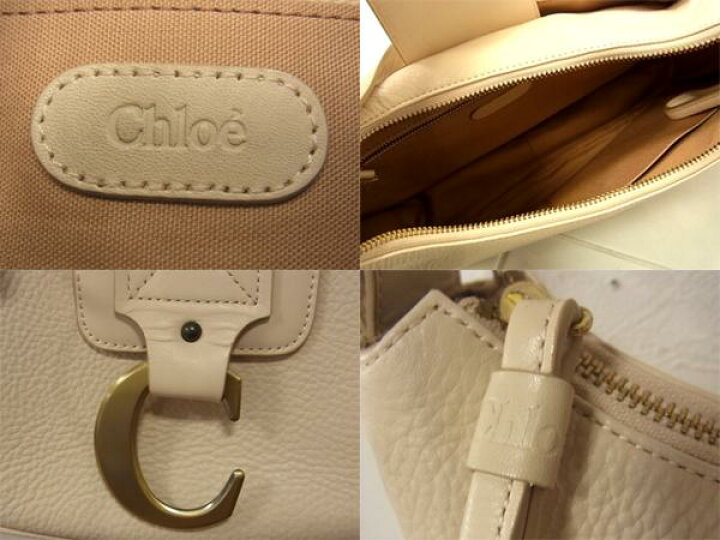 楽天市場】【中古】○美品○クロエ C金具 レザーショルダーバッグ  