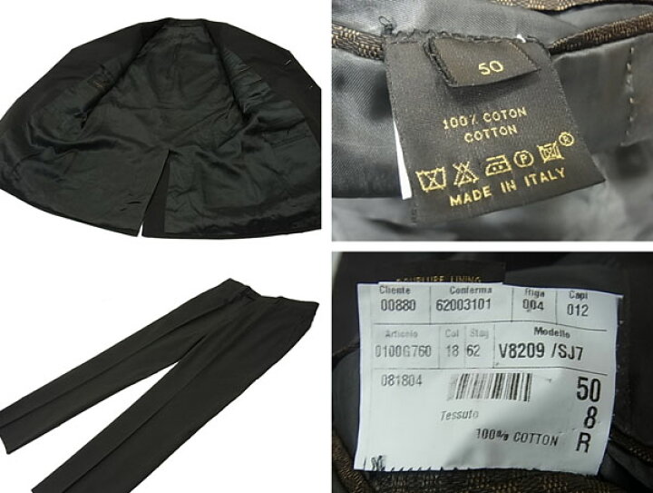 楽天市場】【中古】◇ルイヴィトン◇シングルスーツ ダミエパイピング 