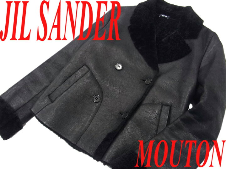 楽天市場】【中古】○ジルサンダー JIL SANDER○ムートンコート  