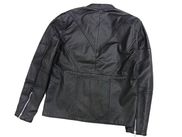 楽天市場】【中古】◎シモキタザワリンゴ レザーライダースジャケット 