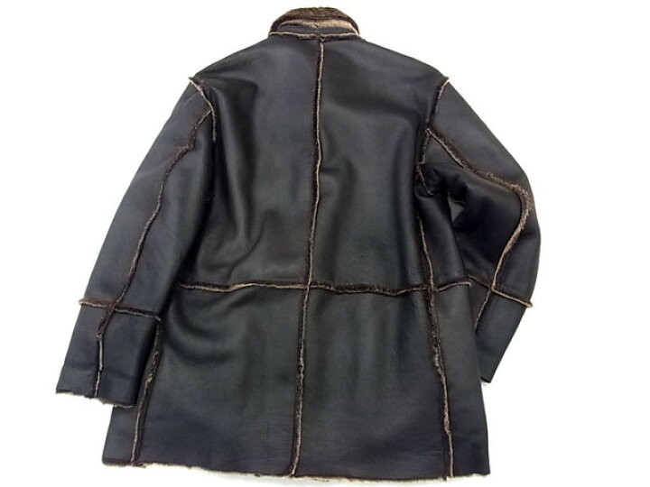楽天市場】【中古】○良品 チェスターバリー ムートンコート 羊革 