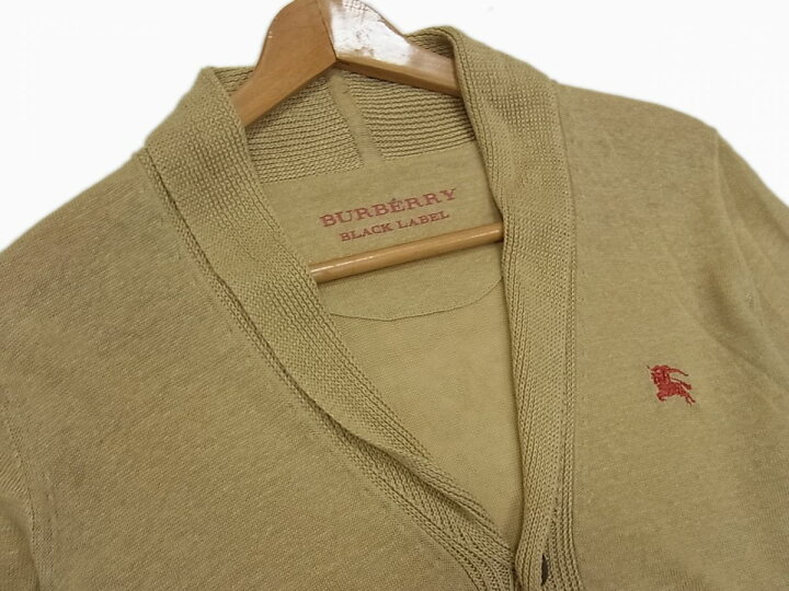 楽天市場】【中古】◇BURBERRY BLACKLABEL リネン(麻)100％ ニット 