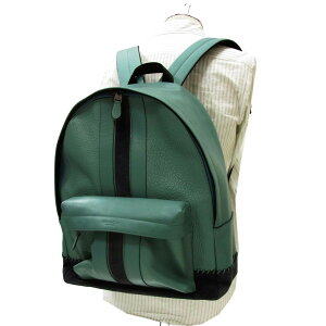 訳あり極美品】コーチ 32715 シグネチャー ターンロック リュック 