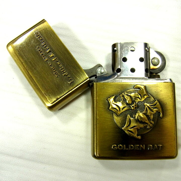 楽天市場】【中古】希少 1997年製□1937レプリカ GOLDEN BAT ZIPPO 