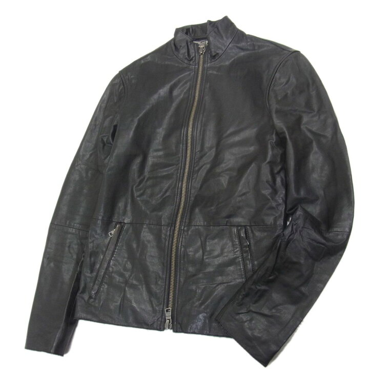 楽天市場】【中古】山羊革◇ARMANI EXCHANGE ゴートレザー ライダース  