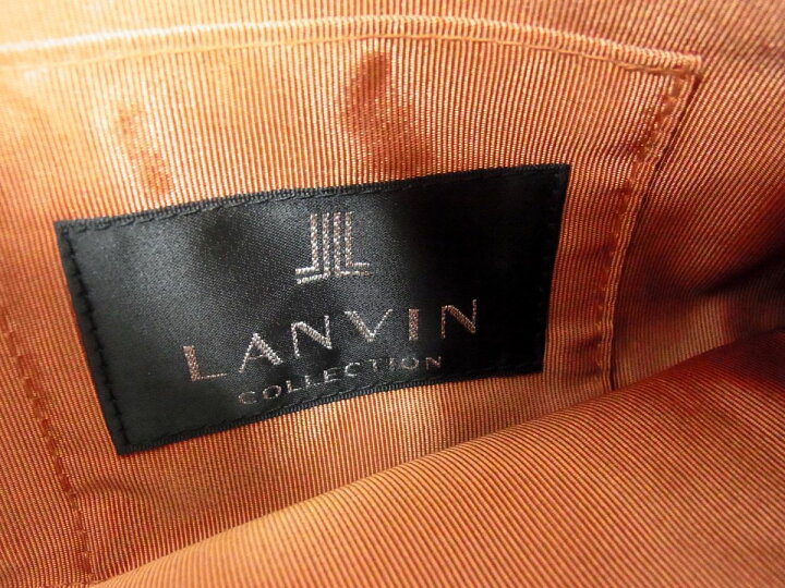 楽天市場】【未使用】 2way◇LANVIN COLLECTION クラッチバッグ パール 
