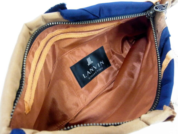 楽天市場】【未使用】 2way◇LANVIN COLLECTION クラッチバッグ パール 
