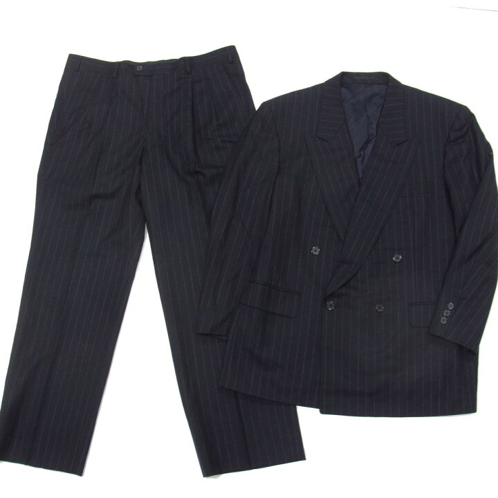 楽天市場】【中古】☆LANVIN ランバン スーツ ダブルスーツ 