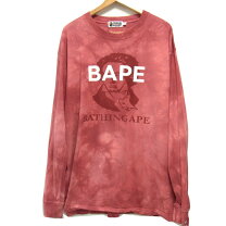 楽天市場】A BATHING APE（袖の長さ長袖）（Tシャツ・カットソー 