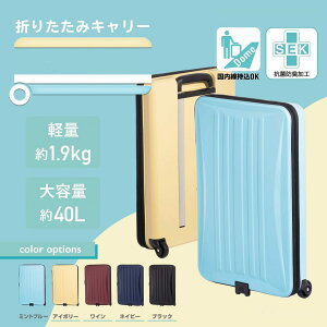 機内持ち込み スーツケース 折りたたみ キャリーケースの人気商品 通販 価格比較 価格 Com