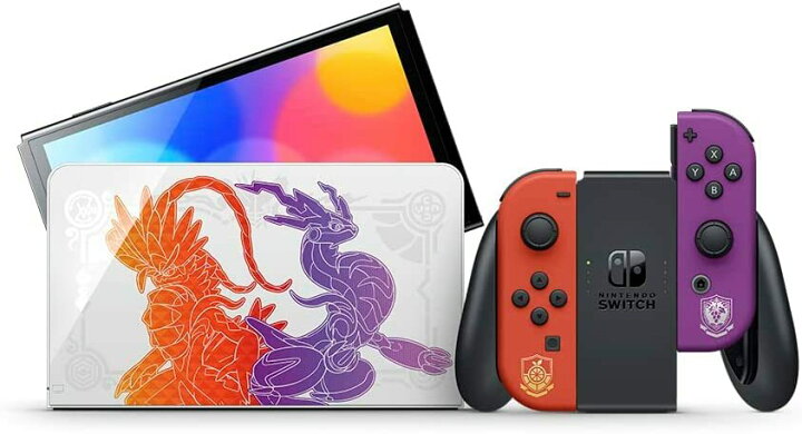 楽天市場】Nintendo Switch（有機ELモデル） スカーレット 
