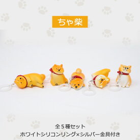 【可愛い目印チャーム】めじるし 目印 めじるしアクセサリー ペットボトル キーホルダー 傘 目印キーホルダー めじるしチャーム 目印アクセサリー 拒否柴 柴犬 かわいい コンプリート アンブレラチャーム アンブレラマーカー シリコンリング パーツ