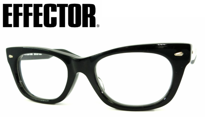 EFFECTOR（エフェクター)distortion (ディストーション）)C-BK眼鏡 メガネ おしゃれメガネ 伊達メガネ 伊達眼鏡  黒縁 メガネ フレーム フルリム セルフレーム ブラック おしゃれ お洒落 かっこいい 誕生日 プレゼント 日本製 ハンドメイド 職人 : BLUE