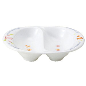 【ナルミ】 みんなでたべよ 離乳皿  陶器通販 ブランド通販 人気通販 ブランド通販   子供食器 【創業明治元年の安心感】