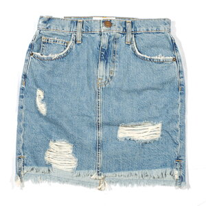 �ySALE�zCURRENT ELLIOTT�i�J�����g�G���I�b�g�jTHE HIGH WAIST MINI Prep Destroy�~�j�X�J�[�g �f�j���X�J�[�g �_���[�W�f�j�� �J�b�g�I�t