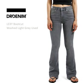 DR DENIM ドクターデニム LEXY Bootcut Washed Light Grey Used ブーツカット ジーンズ レディース ブーツカットデニム グレー dr denim