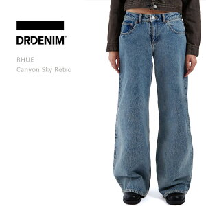DR DENIM�h�N�^�[�f�j�� ���C�h �t���A RHUE Low Wide Flare �f�j�� �W�[���Y ���f�B�[�X ���C�h�f�j�� ���[���C�Y �W�[�p�� ���C�h�p���c �t���A �p���c Dr Denim �C���f�B�S�u���[ �u���b�N �O���[