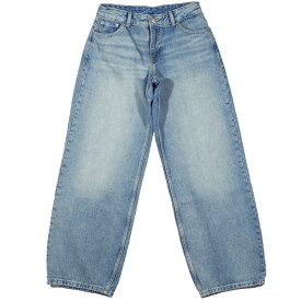 【SALE】DR DENIM ドクターデニム HILL Low Rise Relax Wide Straight Drift Light Blue ワイドパンツ レディース ワイド デニム ジーンズ レディース リラックスパンツ ローライズ パンツ レディース dr denim
