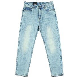 【SALE】DR DENIM（ドクターデニム）PEPPER HIGH RISE STRAIGHT Light Blue Washハイライズデニム リラックスフィット ストレートデニム ルーズデニム