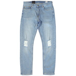 �ySALE�zDR DENIM �h�N�^�[�f�j�� CLARK Slim Tapered Brook Pale Blue Ripped �e�[�p�[�h�f�j�� �X�����e�[�p�[�h �����Y�W�[���Y �N���[�N �_���[�W�W�[���Y �h�N�^�[�f�j�� �����Y�f�j��