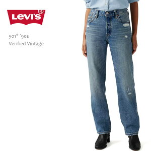 Levi's ���[�o�C�X 501 ���f�B�[�X �X�g���[�g 501 '90s Verified Vintage ���[�o�C�X501 90s Levis Premium �_���[�W �W�[���Y �f�j�� �W�[���Y �X�g���[�g�f�j�� Levis levis 501 ���[�o�C�X�v���~�A��