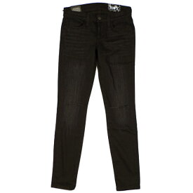 【SALE】Siwy（シィーウィー）SARA LOW RISE SKINNY Black Skies スキニー クロップドデニム ジーンズ ローライズデニム ブラックデニム ダメージデニム カラーデニム