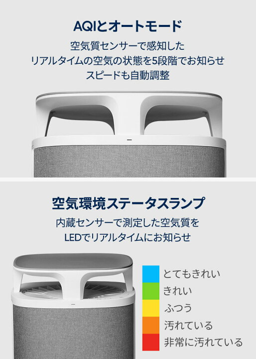 楽天市場】空気清浄機 ブルーエア ダストマグネット 5240i 18畳 ペット 