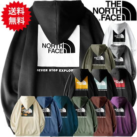 ノースフェイス パーカー メンズ 2025 夏 バックプリント フーディー 裏起毛 ボックスロゴ 新作 THE NORTH FACE ブランド ノースフェイスパーカー BOX NSE Hoodie レディース も着れる 黒 ブラック 白 ホワイト グレー S M L XL LL 2L 3L 4L 5L XXL 2XL 3XL 大きいサイズ 綿