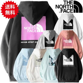 ノースフェイス パーカー レディース 夏 2025 バックプリント ボックスロゴ THE NORTH FACE ノースフェイスパーカー BOX NSE Hoodie 新作 裏起毛 メンズ も着れる 黒 白 ブラック ホワイト 茶色 ブラウン S M L XL LL 2L 3L 150 160 アウトドア 綿 コットン 親子 ブランド