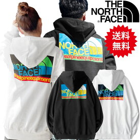 ノースフェイス パーカー 大きいサイズ メンズ バックプリント ボックスロゴ THE NORTH FACE パーカ フーディ プルオーバー Graphic Injection Hoodie レディース も着れる ノースフェイスパーカー 黒 ブラック 白 ホワイト S M L XL LL 2L 3L 4L XXL 2XL 大きい 裏起毛