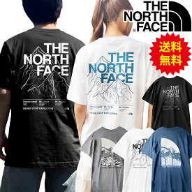 ノースフェイス Tシャツ メンズ ティーシャツ バックプリント 半袖 2026 春 夏 ブランド THE NORTH FACE Graphic Tee ノースフェイスTシャツ レディース 半袖Tシャツ コットン 綿 黒 白 ブラック ホワイト グレー ネイビー 大きいサイズ S M L LL 2L 3L 4L XL XXL 3XL 160