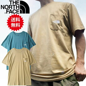 ノースフェイス Tシャツ ポケット 刺繍ロゴ ポケット付き ポケットTシャツ シンプル ワンポイント メンズ 半袖 ブランド THE NORTH FACE ノースフェイスTシャツ S M L XL LL 2L 3L 4L XXL 2XL 3XL レディース 大きいサイズ ベージュ カーキ ブルー 青 刺繍 ティーシャツ