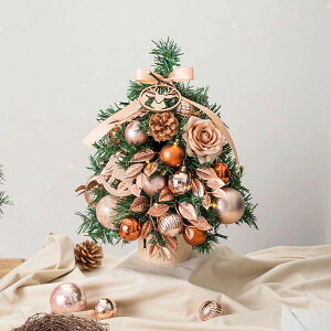 クリスマスツリー 35cm 卓上 ミニツリー オーナメント付き 小さめ クリスマス飾り LEDイルミネーション おしゃれ キラキラ 雰囲気満々 暖かい 飾り 部屋 商店 おもちゃ プレゼント 送料無料