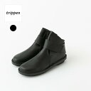 rippen トリッペン レザーショートブーツ BASE WAW242 black