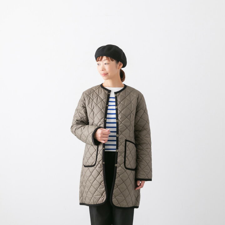 楽天市場】LAVENHAM ラベンハム キルティング クルーネック コート 