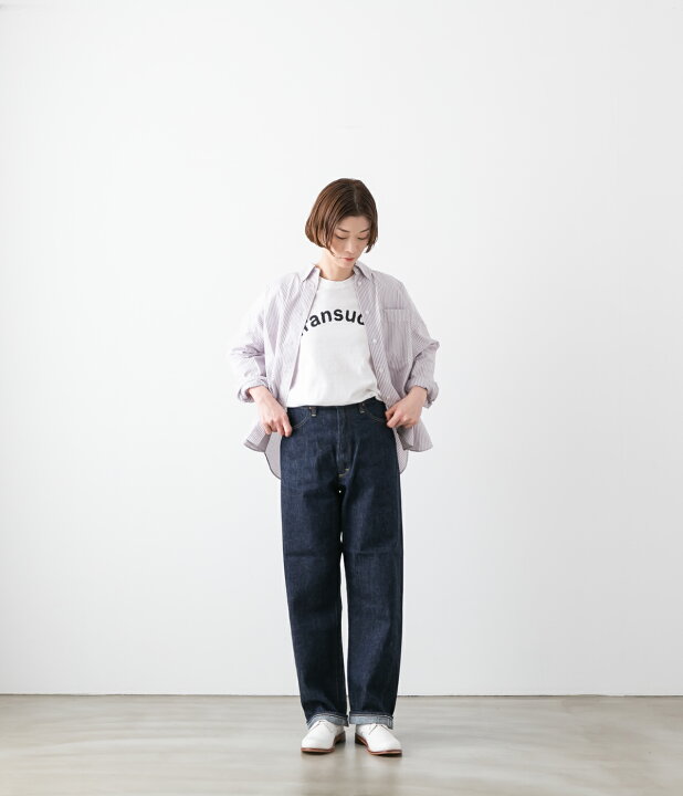 楽天市場】orSlow オアスロウ ハイライズ デニム パンツ Lady