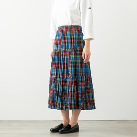 ROCK MOUNT ロックマウント コットンフランネル チェック ティアードスカート 4色 sp9948 flannel check