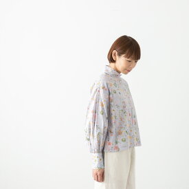 (メール便OK) 【30%OFF】SETTO セット LIBERTY BS OKKAKE SHIRT リバティ バルーンスリーブ オッカケ シャツ 2色 SLS1000L31