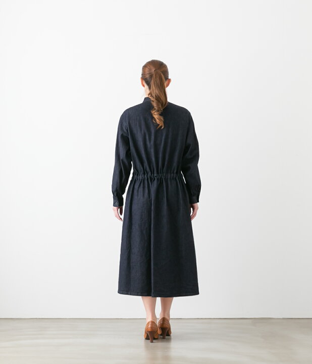 楽天市場】SARAHWEAR サラウェア Gown Dress インディゴ デニム ガウン 