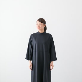 (10%OFFクーポン配布!)utilite ユティリテ ギャバストレッチ ハイネック ワンピース 2色 UT207SS26