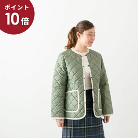 (P10倍!!4/24 20:00~4/27 09:59)LAVENHAM ラベンハム キルティング クルーネック ジャケット CREW NECK JACKET 2色 LV6186