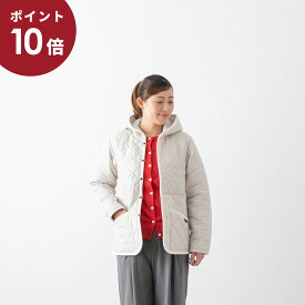 (P10倍!!5/23 20:00～5/27 01:59)LAVENHAM ラベンハム フード付き キルティング ジャケット CRAYDON WOMENS21 SLJ1246