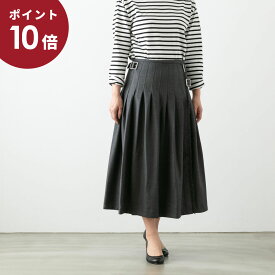 (P10倍!!4/24 20:00~4/27 09:59)O'NEIL OF DUBLIN オニール・オブ・ダブリン WRAP SKIRT ウール タック ラップスカート 無地 2色 NOD0853