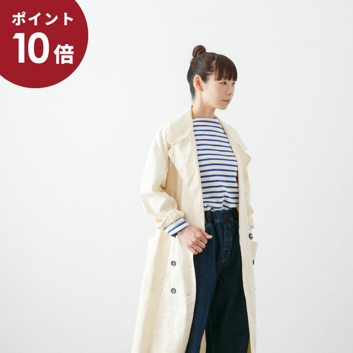 楽天市場】(ポイント10倍！)yarmo ヤーモ ダブルブレスト コート 