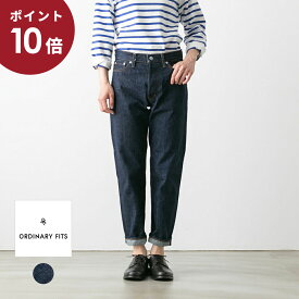 【ポイント10倍】Ordinary fits オーディナリーフィッツ 5P アンクル デニムパンツ ワンウォッシュ IND(インディゴ) OM-P020OW