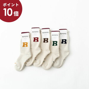 �y�|�C���g10�{�z(���[����OK) RoToTo ���g�g RAFFY SWEAT SOCKS �hR LOGO�h���t�B�X�E�F�b�g�\�b�N�X R1552 5�F