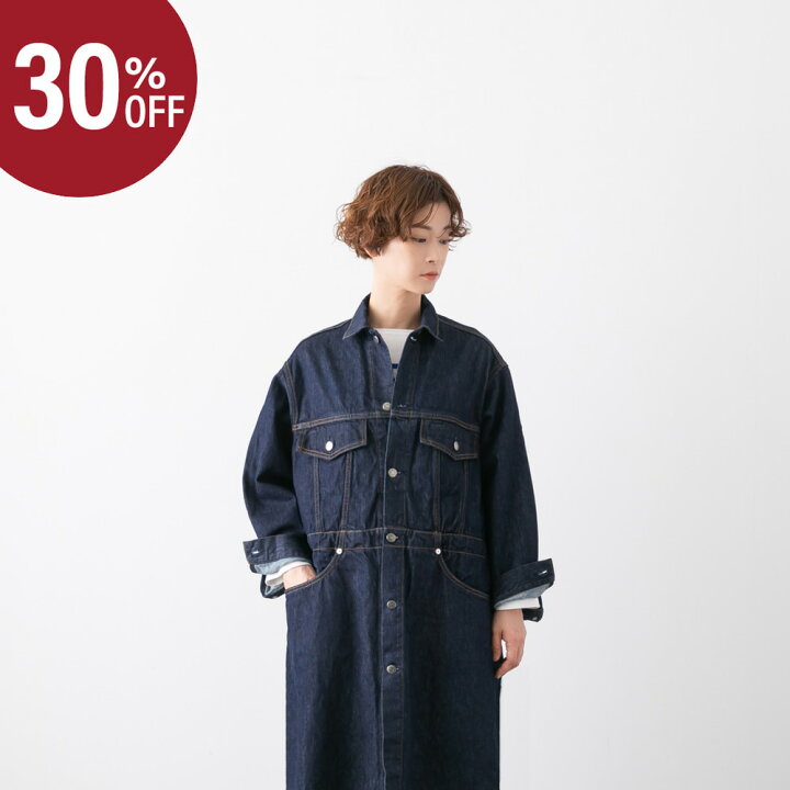 楽天市場】【30%OFF】 orSlow オアスロウ Denim Coat デニムコート 00 
