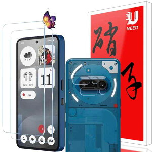 �y2+2���Z�b�g�zNothing Phone (3a) �K���X�t�B�����i2���j+�J�����t�B�����i2��) Nothing Phone (3a) Pro �p�� �ی�t�B���� �����t���ی�t�B���� �����^�b�`�\�t��/�C�A�[��/�P�[�X�Ɗ�����/�d�x9H/