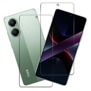 �Ή��y2���Z�b�g�z For Xiaomi POCO X7 PRO �p�� �K���X�t�B���� For �V���I�~ POCO X7 Pro �p �ی�t�B���� �����K���X �t�B���� �t�� �ی�t�B���� �d�x9H �ϏՌ� ��U�h�~ �h�o �\��t���ȒP �����ی�
